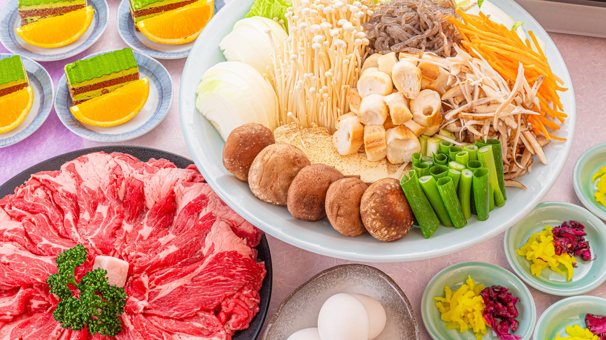 特別メニュー すき焼き